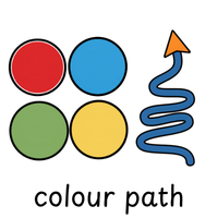 colour path