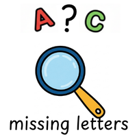 missing letters